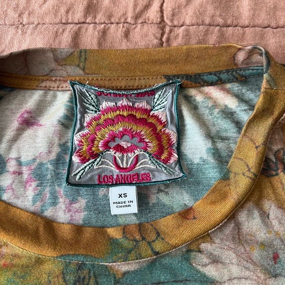 Johnny Was TRAVIATA LOTUS SWING TUNIC size XSmall - Picture 5 of 8